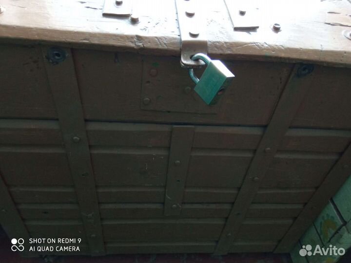 Ящик деревянный-ларь