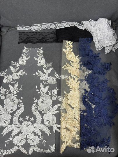 Ткани, кружева, флизелин / швейные материалы