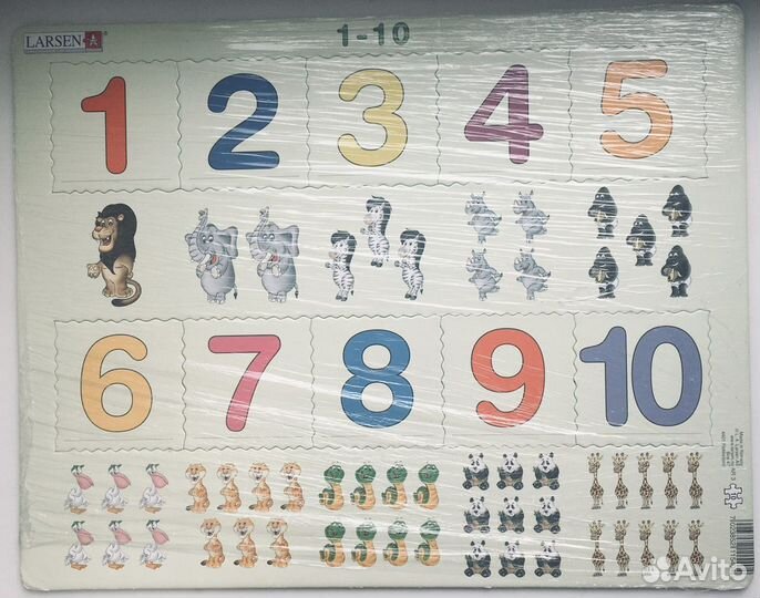 Пазлы (2шт) Норвегия.для детей