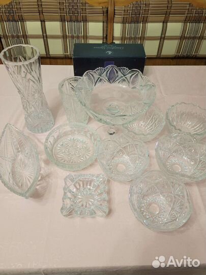 Хрустальные вазы СССР