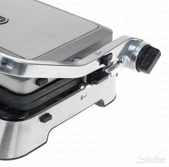 Электрический Гриль DeLonghi CGH 1030D серебристый