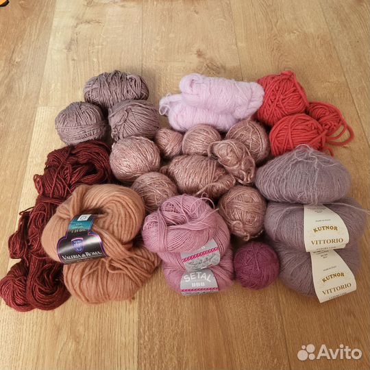 Пряжа пакетом rico super kid mohair silk