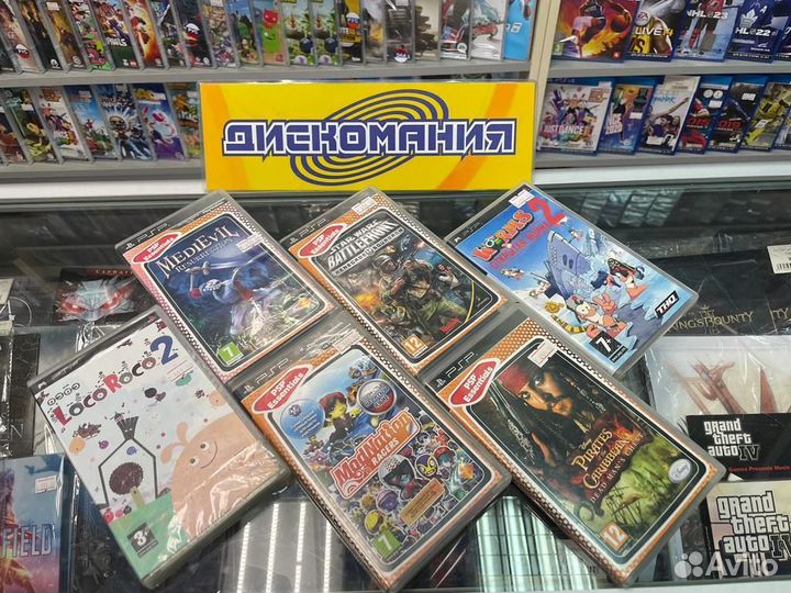 Игры для sony Playstation Portable