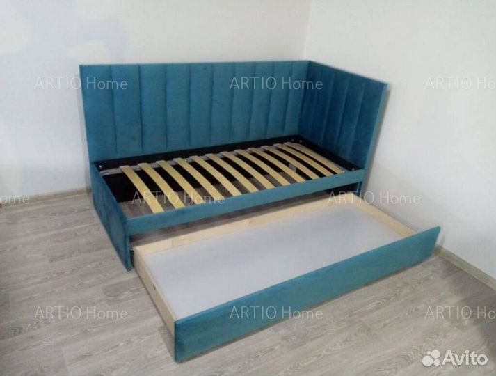 Детская кровать с мягкими бортиками