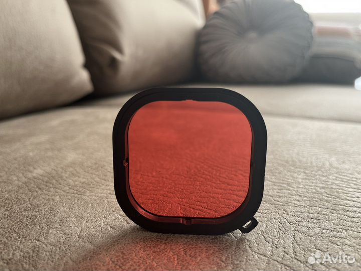 Фильтр для бокса GoPro Hero 9,10,11(Красный)