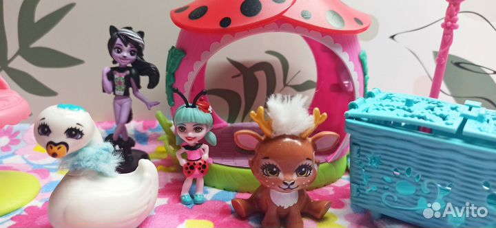 Питомцы Enchantimals, мини-кукла Энчант