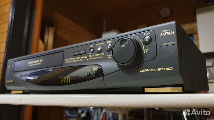 Видеомагнитофон panasonic NV-HD650AM HI-FI 6 head