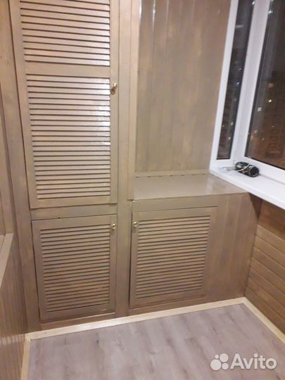 Остекления обшивка балконов.Шкафы.Тумбы.Столы.Ларь