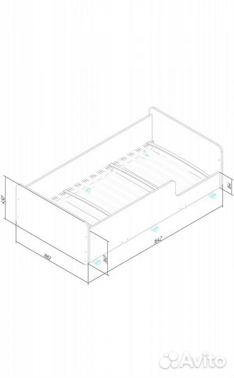 Детская кровать