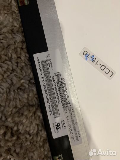 Матрица для ноутбука 15,6 1920х1080 FHD ips