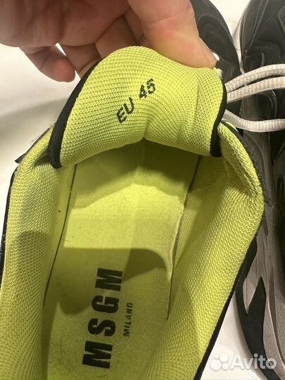 Кроссовки msgm