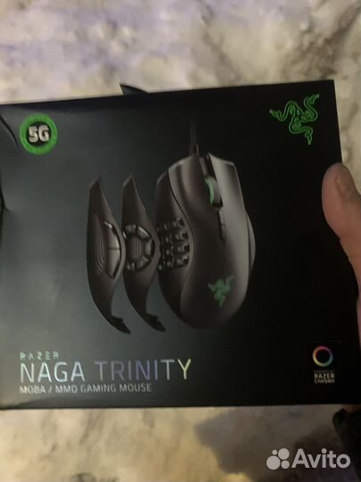 Игровая мышь razer naga triniti