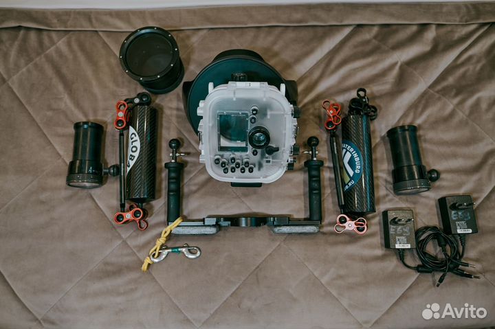 Комплект для подводной фотосъемки seafrogs fuji