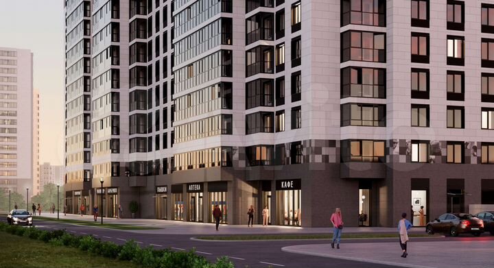 2-к. квартира, 58,6 м², 9/16 эт.