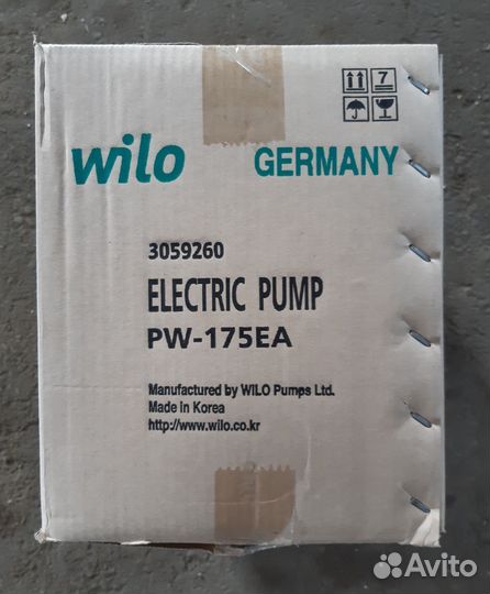 Насосная станция Wilo PW-175EA