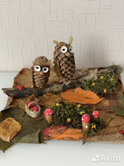 Осенняя поделка в сад и школу