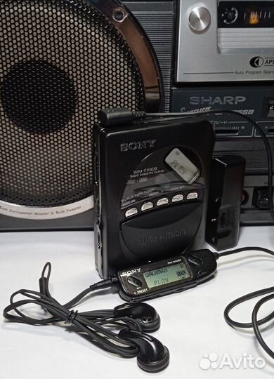 Кассетный плеер я Sony Walkman wm fx909