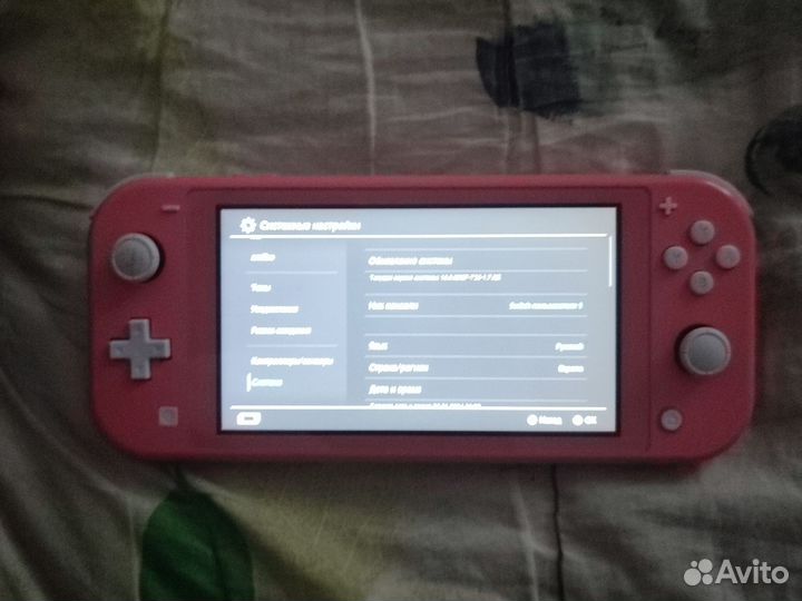 Прошитая нинтендо свитч лайт