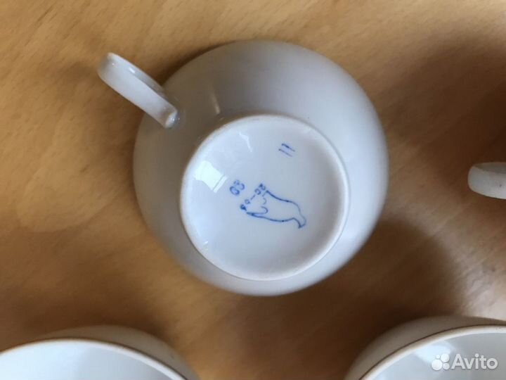 Чашки чайные стаканы блюдца