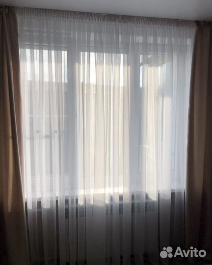 Тюль Вуаль Белая