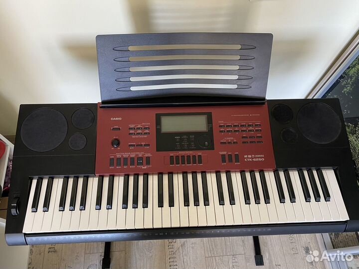 Синтезатор casio ctk 6250