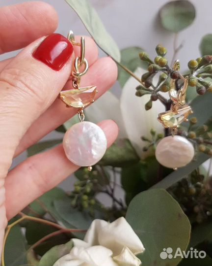 Дизайнерские серьги