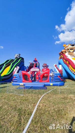 Надувной батут Спайдер Мэн