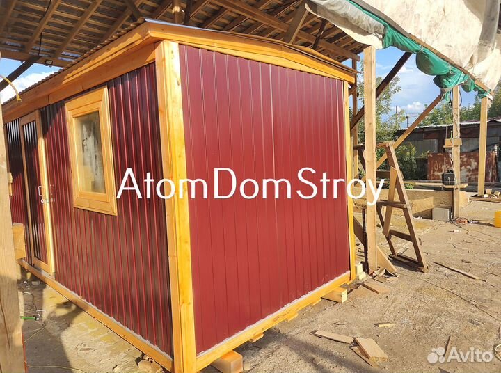 Деревянные бытовки с доставкой