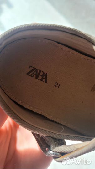 Туфельки zara 21 р