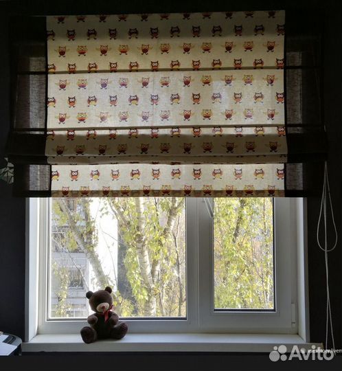 Римская штора в детскую комнату