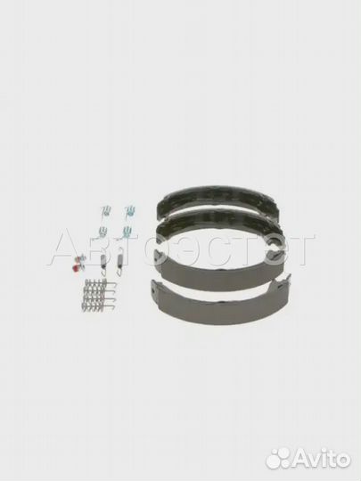 Тормозные колодки барабанные задний мост 0 986 487 723