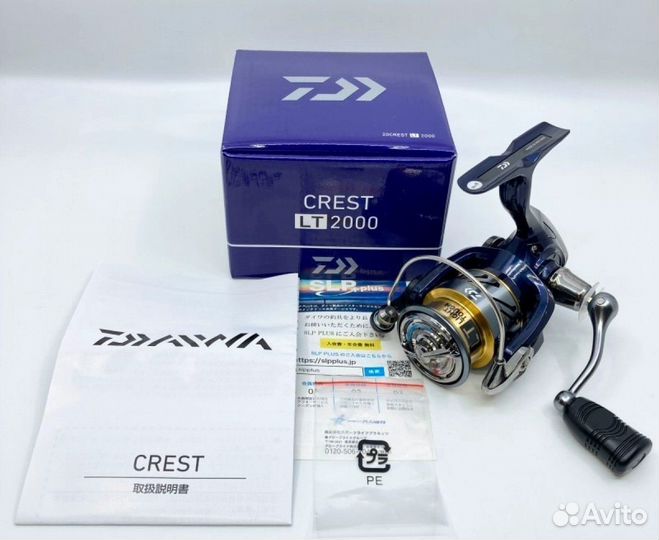 Катушка daiwa 20 crest LT 2000