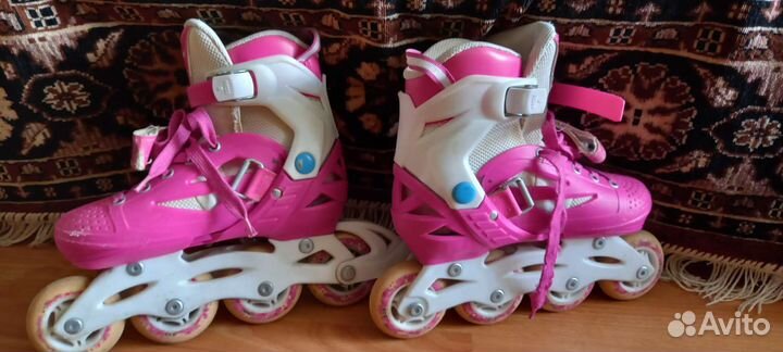 Роликовые коньки-транформеры детские раздвижные