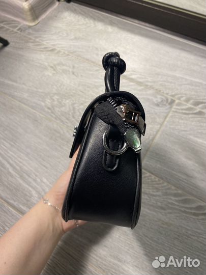 Женская мини сумочка черного цвета