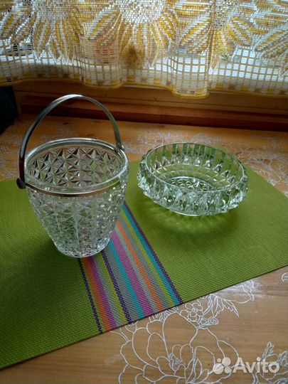 Салатники-конфетницы стекло/хрусталь СССР