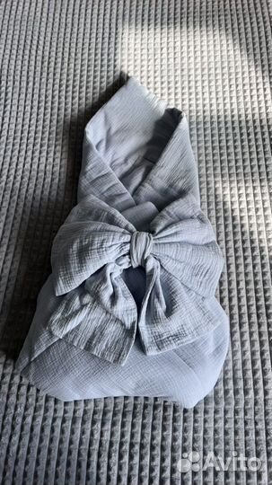 Муслиновый комплект на выписку