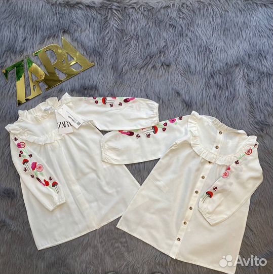 Платье для девочки zara 116