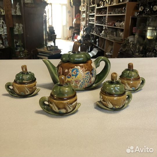 Чайный сервиз тыковка с драконами
