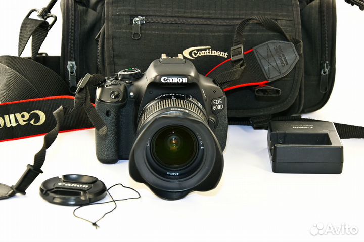 Canon EOS 600D/T3i 18.0MP цифрозеркалка Canon18-55
