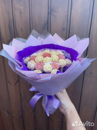 Шоколадные розы