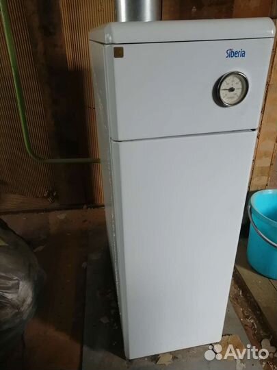 Газовый котел напольный siberia с дымоходом