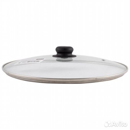 Крышка mallony 20см с пароотводом стекло, бакелит