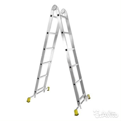 Лестница шарнирная двухсекционная Perilla 2*5