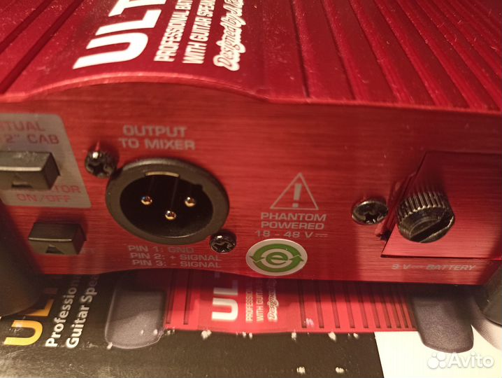 DI-BOX behringer GI100 ultra-G