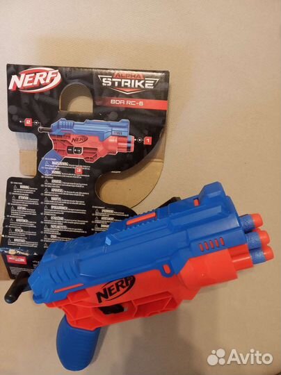 Пистолет nerf strike