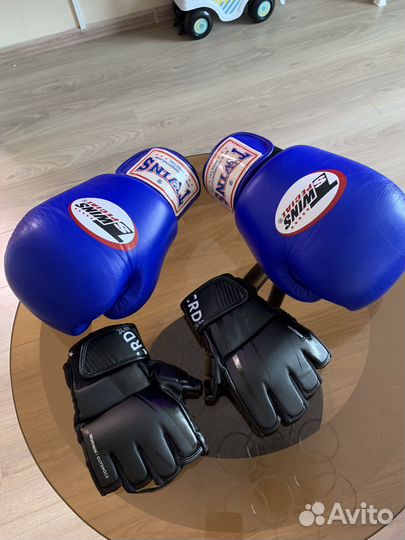 Боксерские перчатки twins 14 оригинал