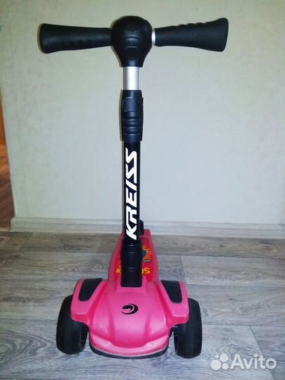Самокат детскийтрехколесный Kreiss