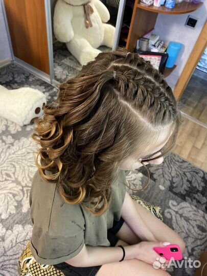 Косы, прически