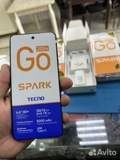 TECNO Spark Go 2024, 4/128 ГБ