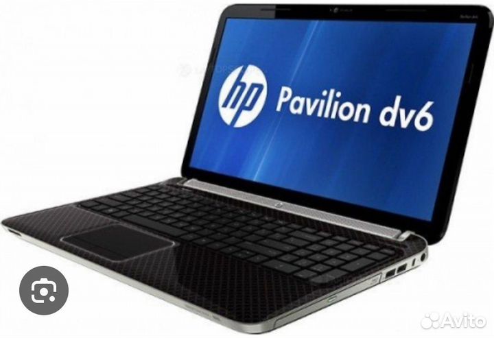 Ноутбук HP dv 6, на i7 проце и gt630m видеокарте